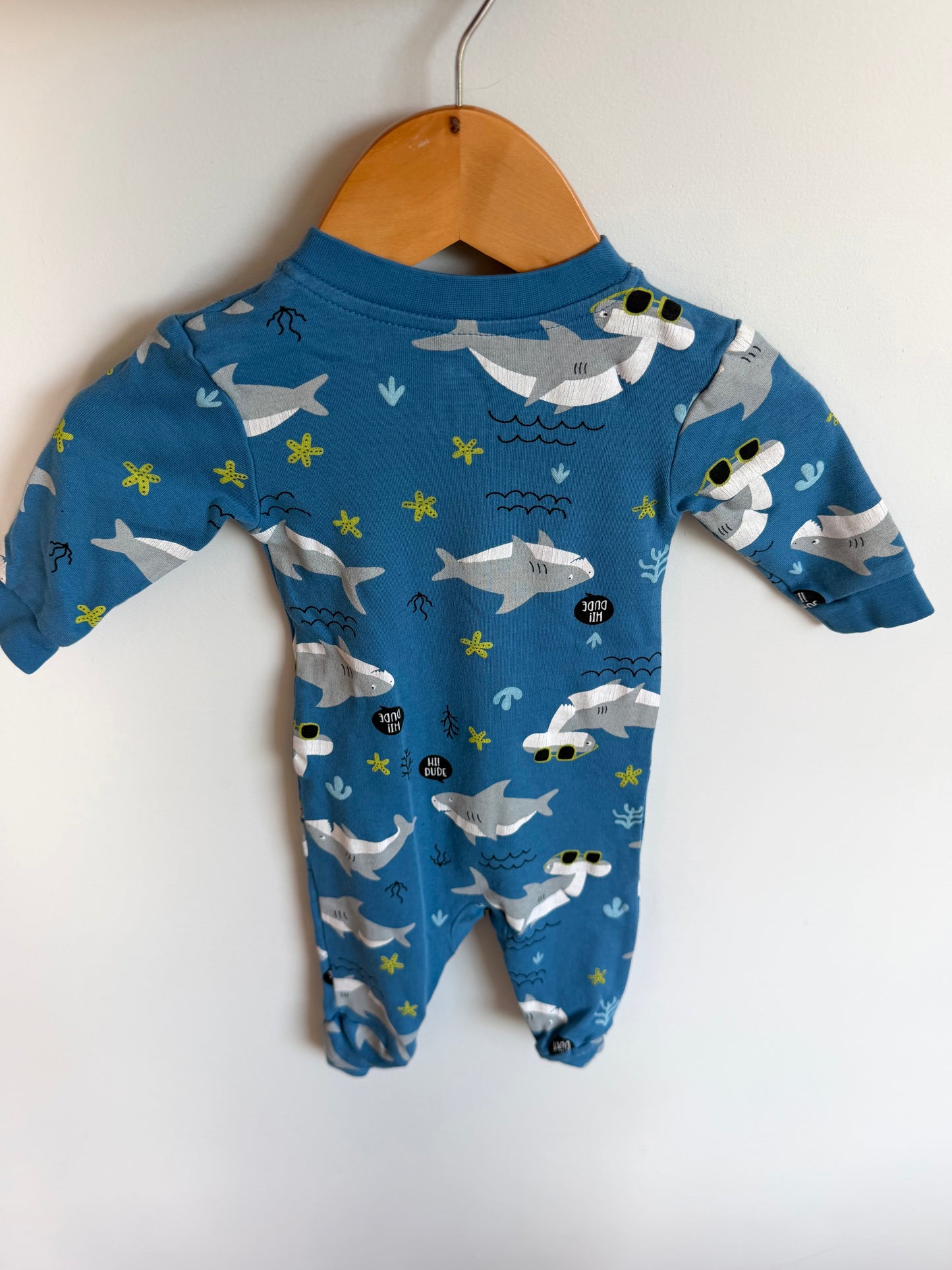 Hi Dude Shark Sleeper / 0-3m