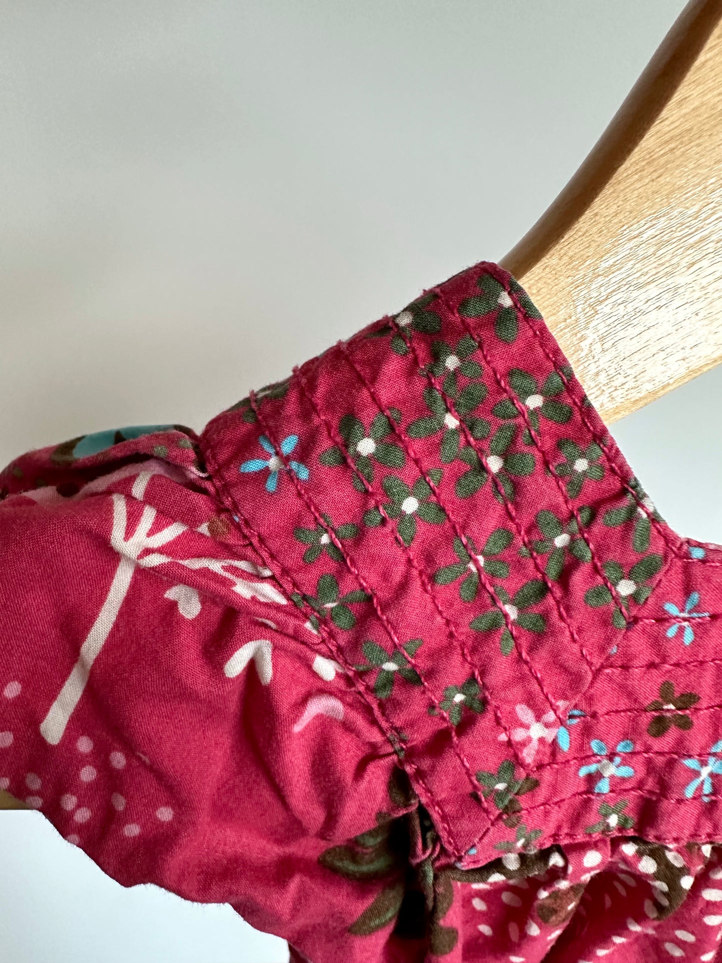Fuschia Tree Dress / 2T