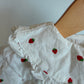 Collared Strawberry Long Sleeve Top / 18m-2T