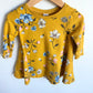 Marigold Floral Longsleeve Tunic Dress / 18-24m