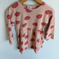 Zara Long Sleeve Tomato Dress / 2-3T
