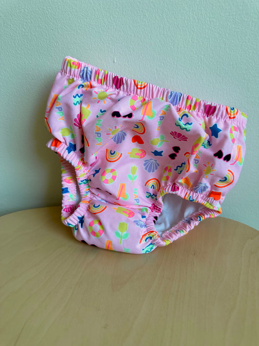 Pink Swim Diaper  / 12-18m