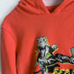 Fear Less Dino Skateboard Hoodie / 4-5 years