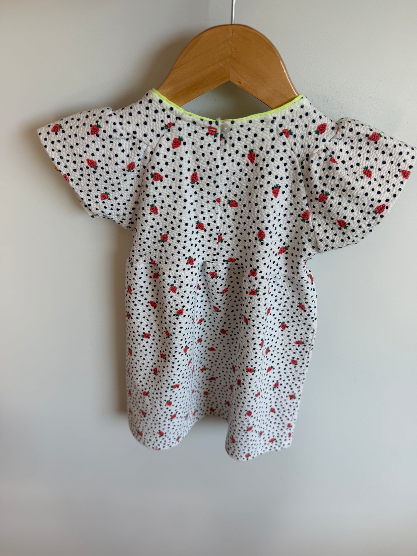 Zara Strawberry Dot Dress / 2-3T