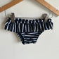 2 Piece Strawberry + Stripes Swimsuit / 12-18m