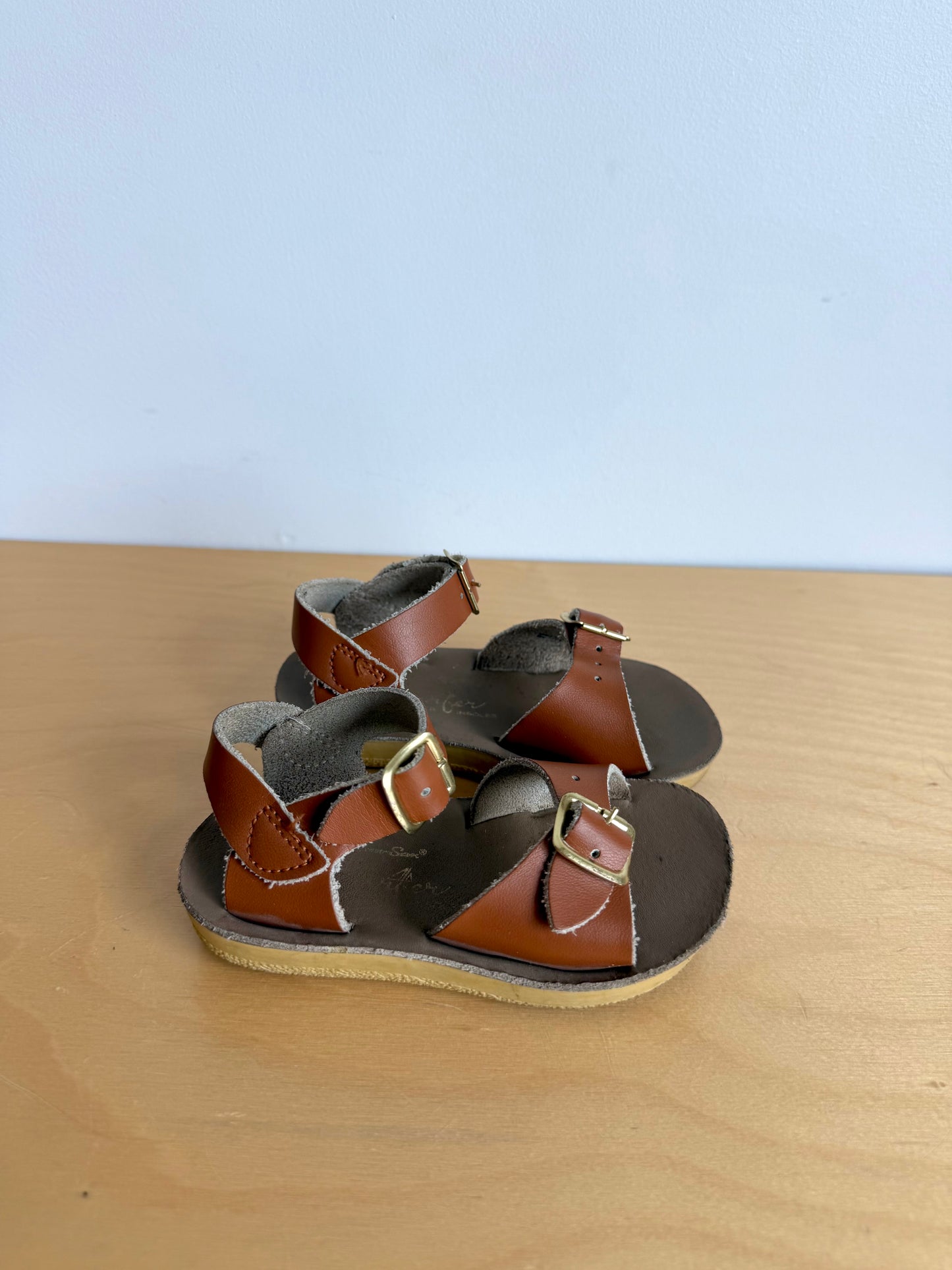 Leather Salt Water Sandals / Size 6 Toddler