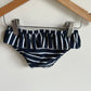 2 Piece Strawberry + Stripes Swimsuit / 12-18m