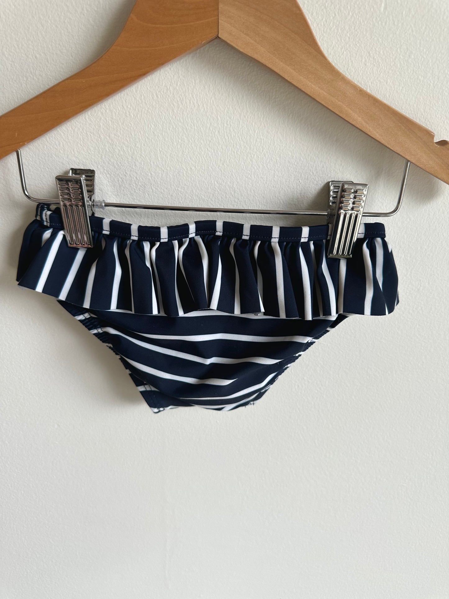 2 Piece Strawberry + Stripes Swimsuit / 12-18m