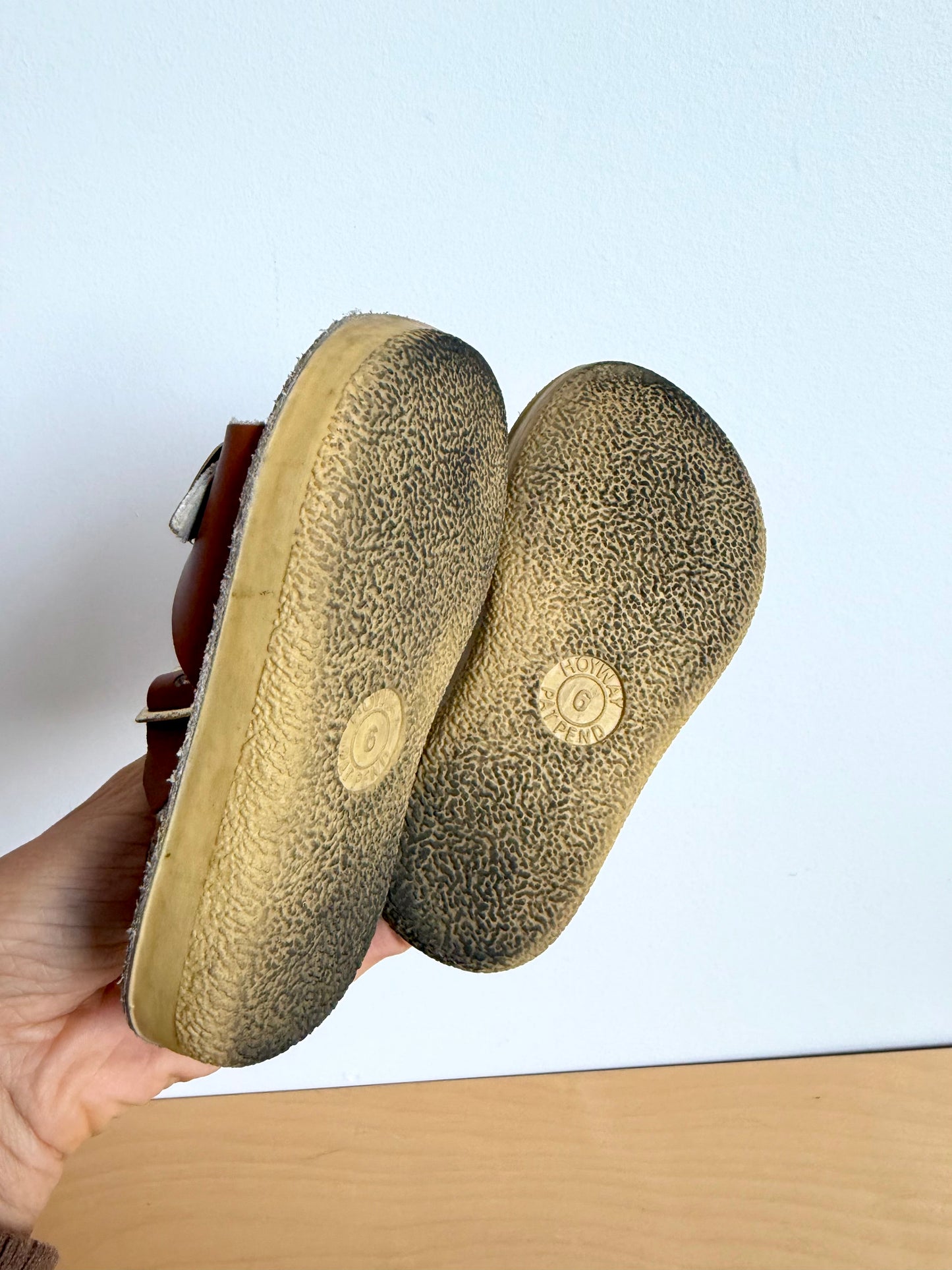 Leather Salt Water Sandals / Size 6 Toddler