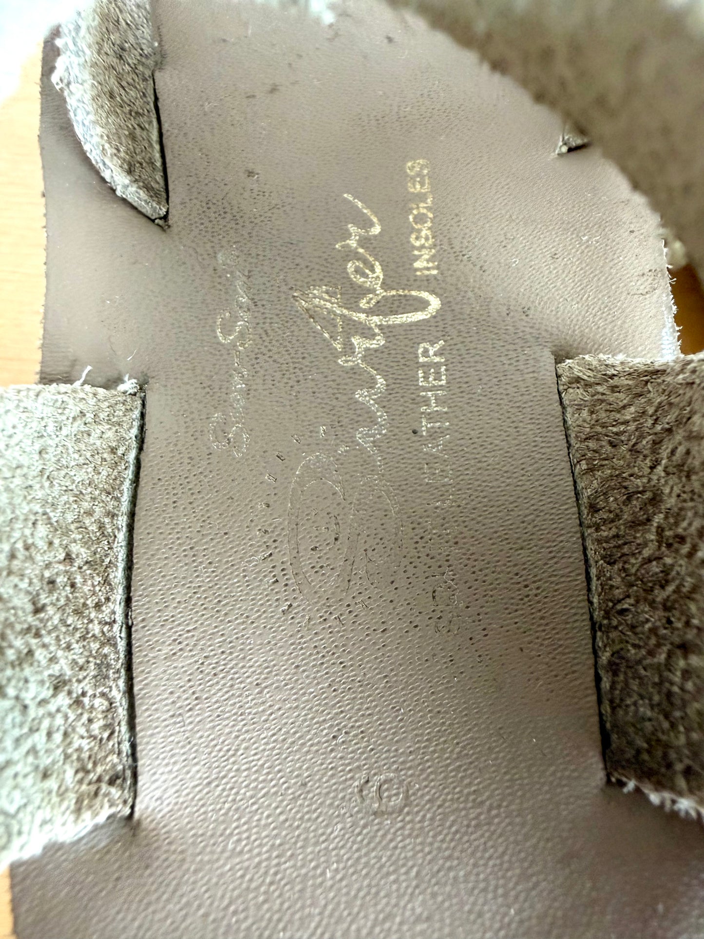 Leather Salt Water Sandals / Size 6 Toddler