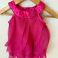 Pink Glitter Dress / 0-3m