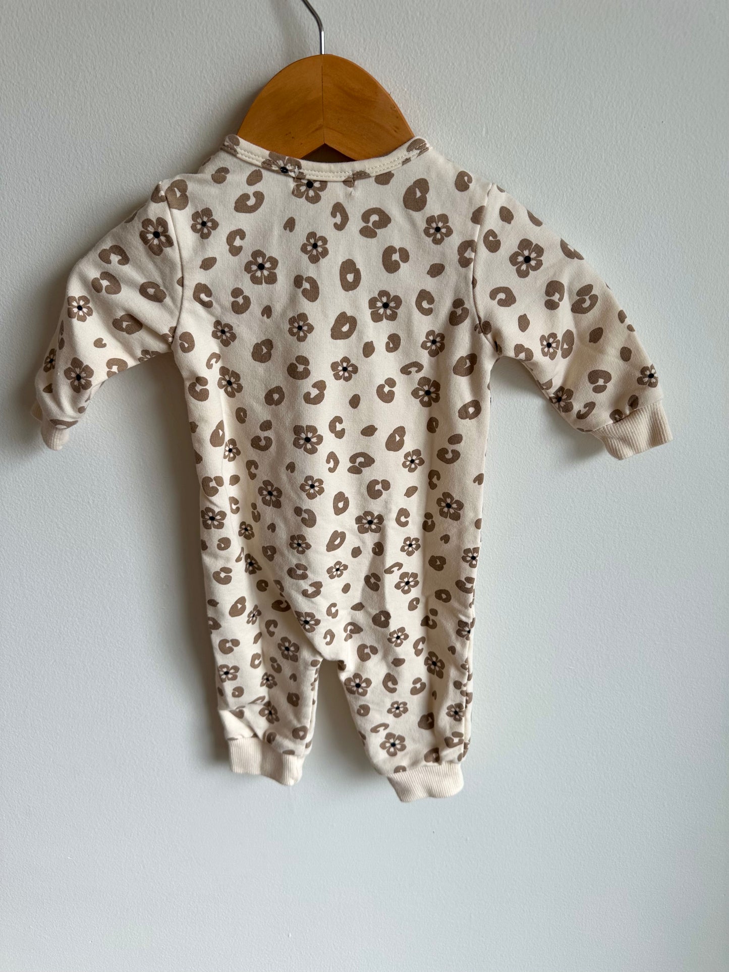 Miles Floral + Animal Print Jumpsuit or Sleeper / 3m