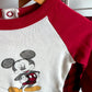Red Long Sleeve Mickey Mouse Bodysuit + Pants Set / 12-18m