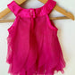 Pink Glitter Dress / 0-3m