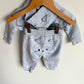 Benetton Light Blue Hoodie + Joggers Set (PLAY) / 6-9m