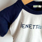 Benetton Blue + White Sweatsuit / 3-6m