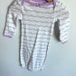 Ribbon Pattern Gown / 0-3m