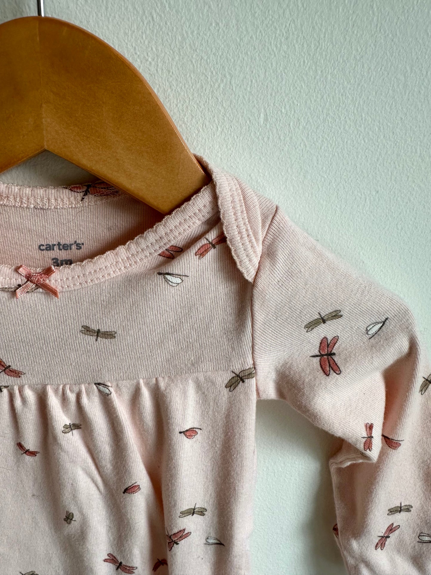 Blush Dragonfly Sleep Gown / 0-3m