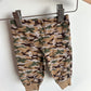 Brown Camo Tapered Pants / 0-3m