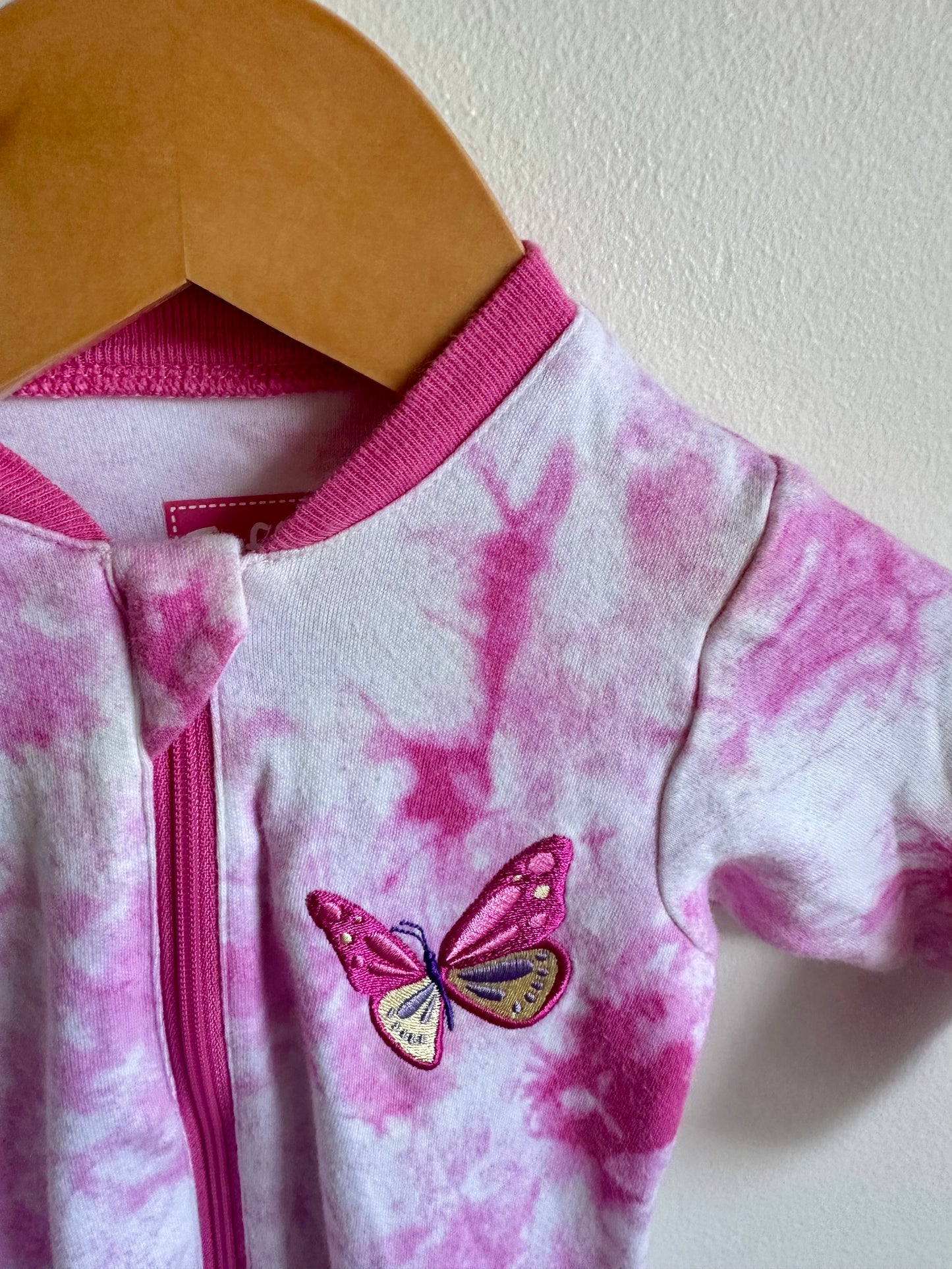 Pink Butterfly Sleeper / 3m