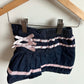 Bow Jean Skirt with Bottoms / 12m