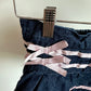 Bow Jean Skirt with Bottoms / 12m