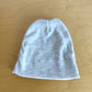 Grey Simple Beanie / 0-3m