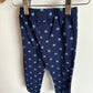 Indigo Floral Leggings / 18m