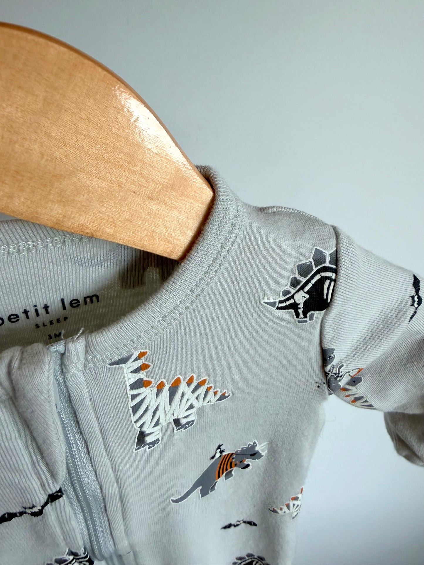 Organic Cotton Halloween Dino Sleeper /3m