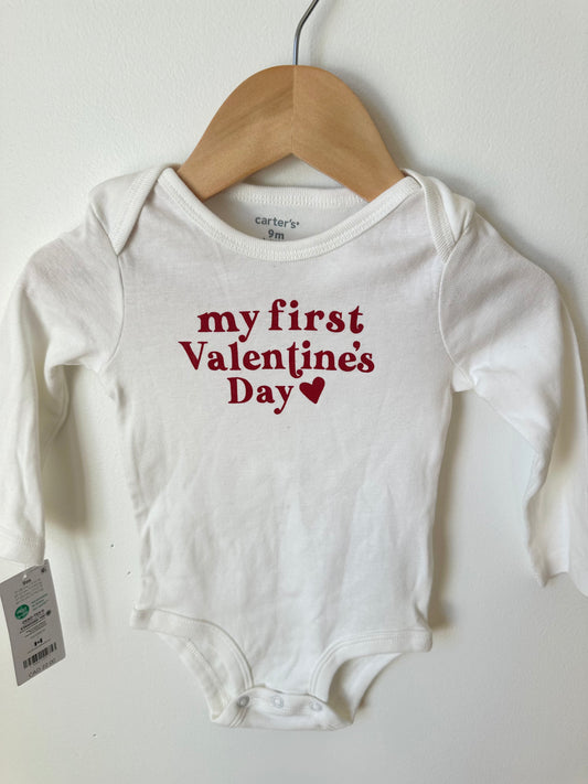 NEW First Valentines Day Bodysuit / 9m