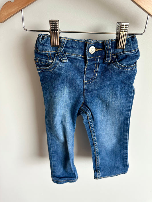 Back Pocket Blue Jeans / 12-18m