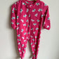 Pink Fleece Puppy Sleeper / 2T