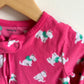 Pink Fleece Puppy Sleeper / 2T