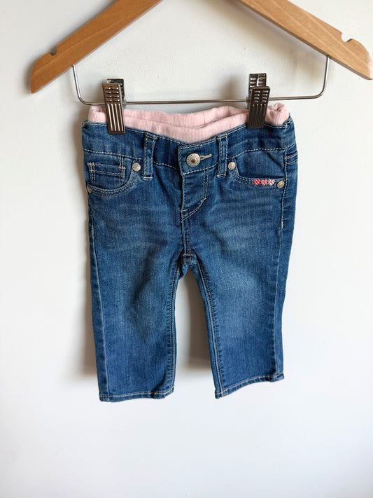 Levi's Heart Jeans / 6-12m