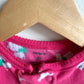 Pink Fleece Puppy Sleeper / 2T