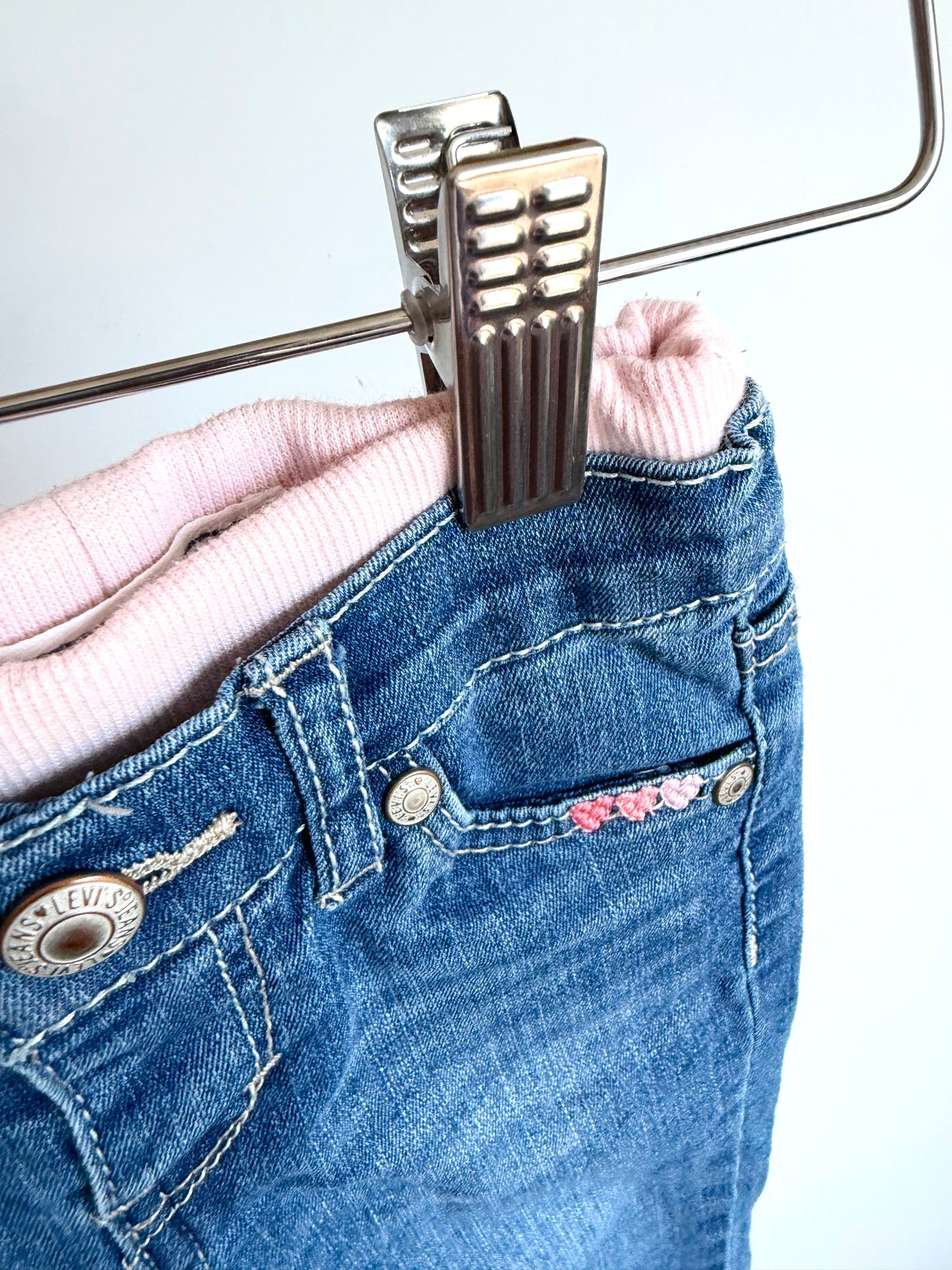 Levi's Heart Jeans / 6-12m