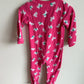 Pink Fleece Puppy Sleeper / 2T