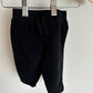 Black Fleece Pants / 3-6m
