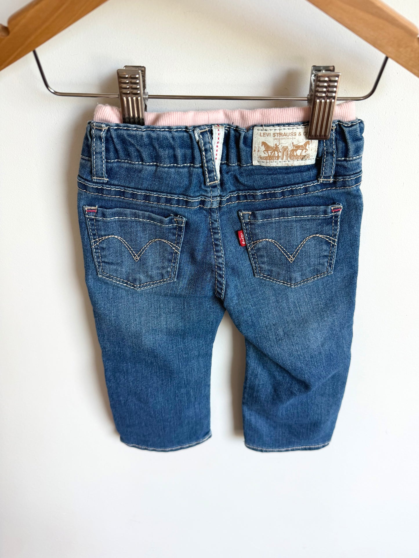 Levi's Heart Jeans / 6-12m