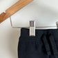 Black Fleece Pants / 3-6m