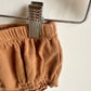 Caramel Waffle Knit Shorties / 0-3m