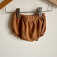 Caramel Waffle Knit Shorties / 0-3m