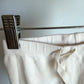 White Tapered Pants / 6-12m