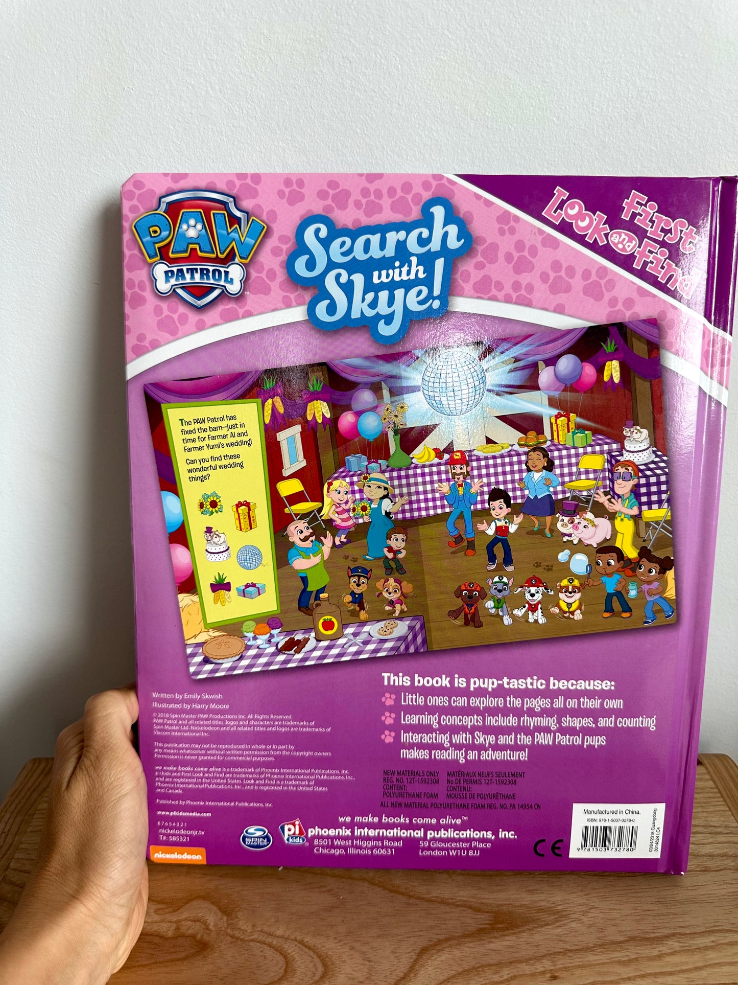 Search with Skye! Book / 2-5 years (No Shipping)