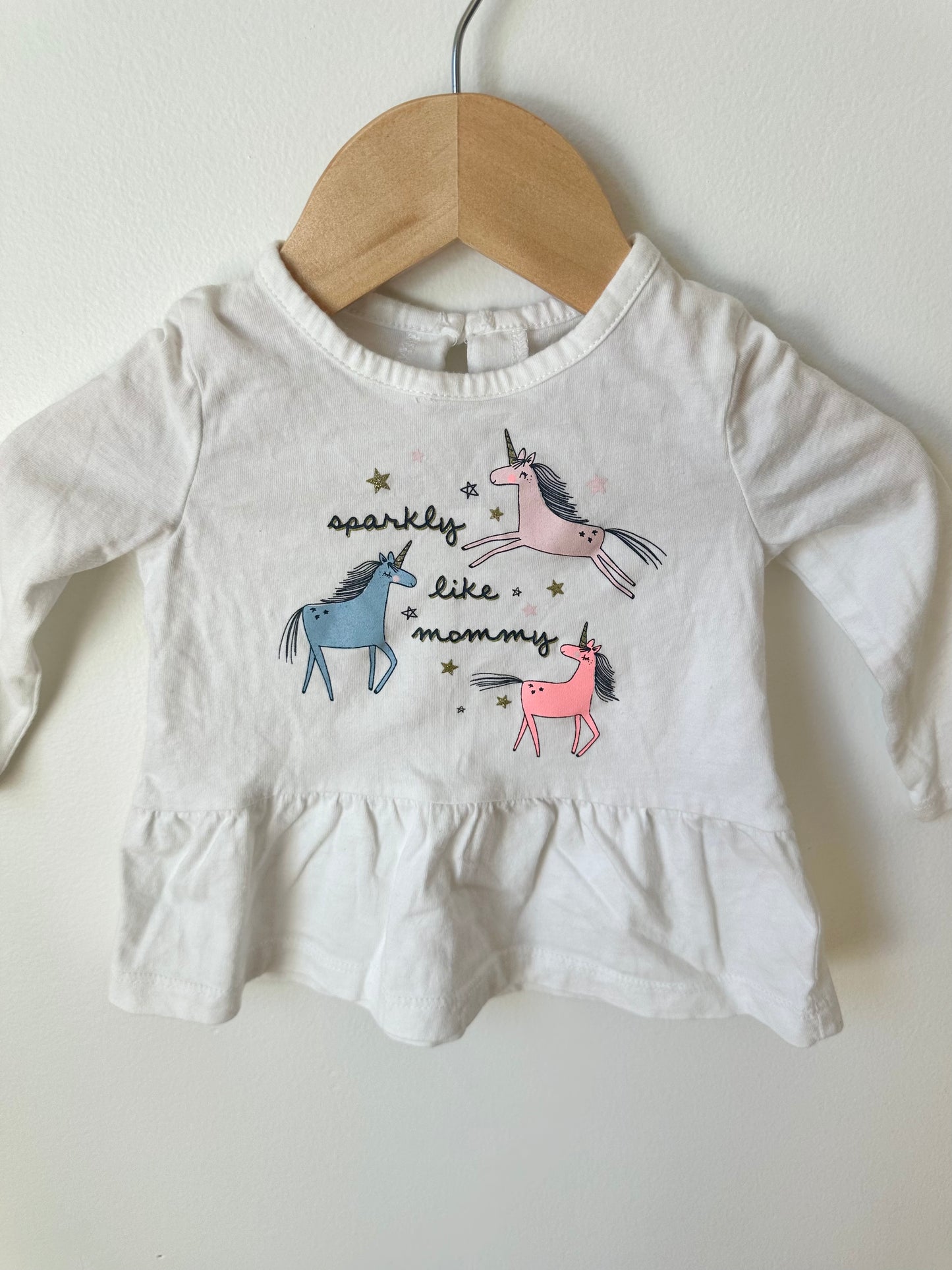 Unicorn Long Sleeve / 9m