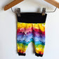 Rainbow Watercolor Pants / 3-6m