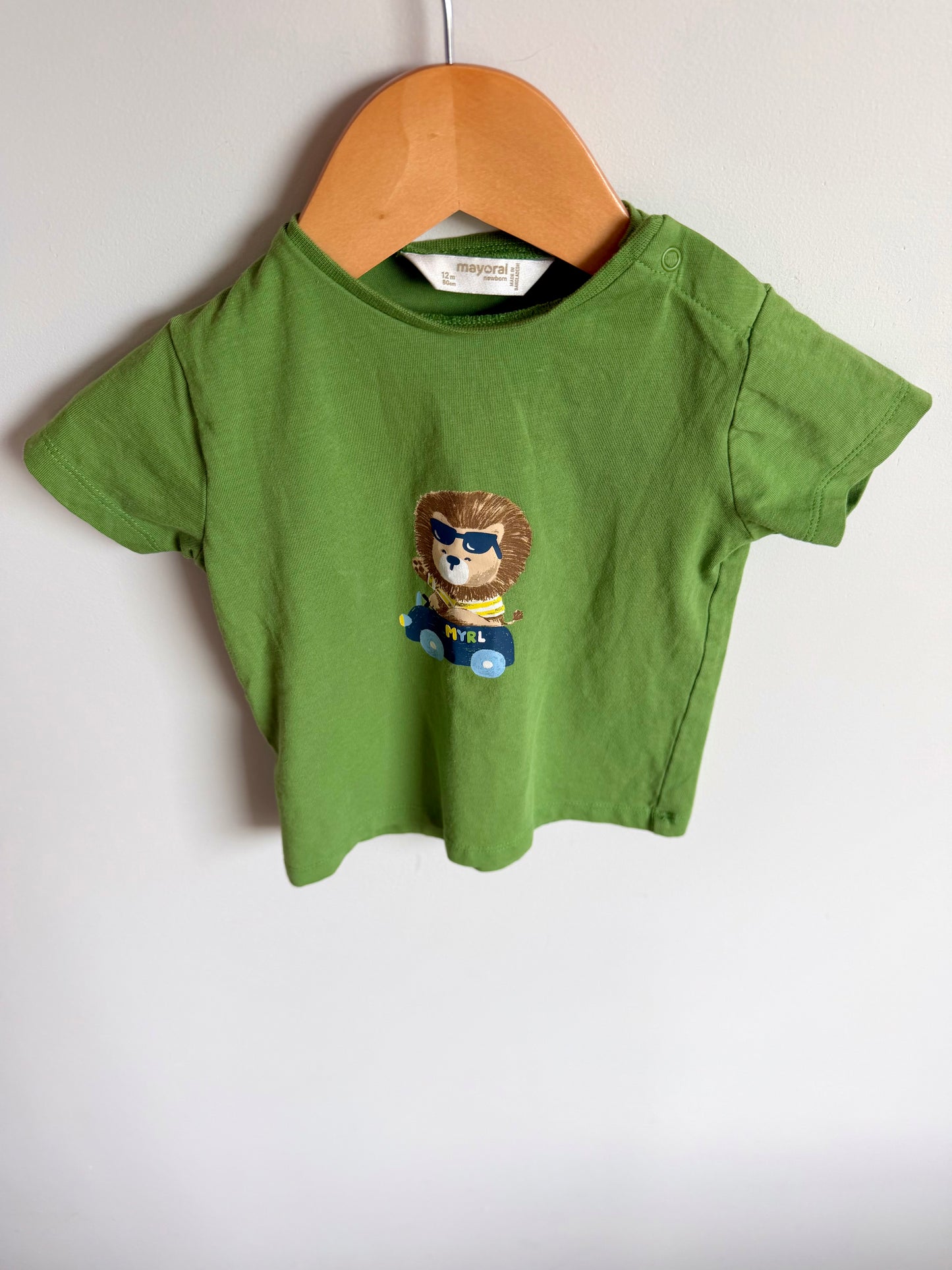 Mayoral Lion T-shirt / 12m