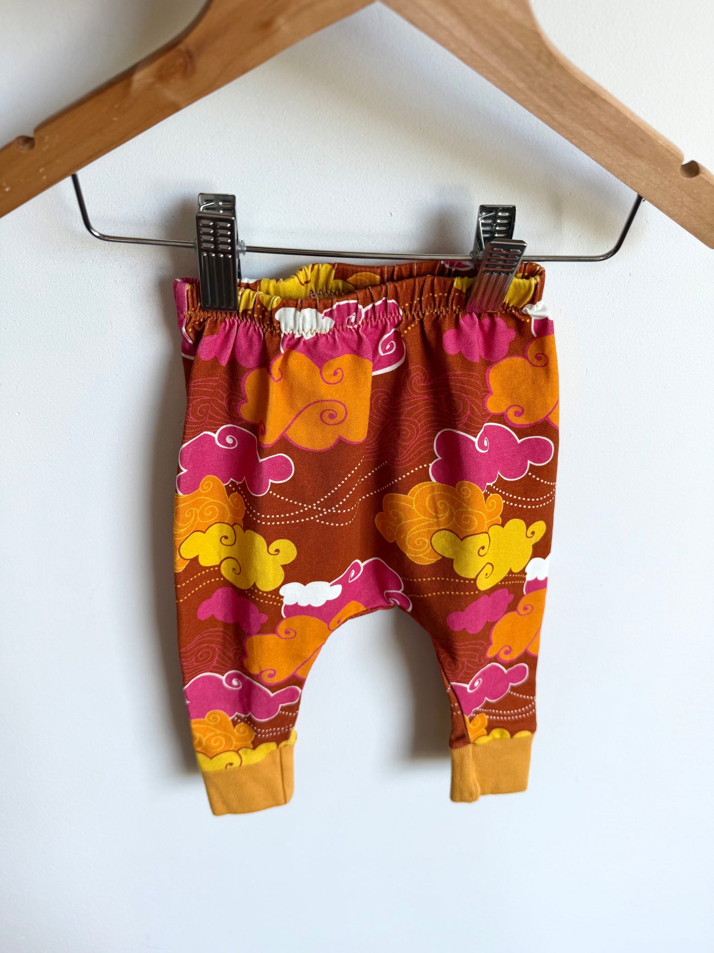 Cloud Pattern Pants / 3-6m