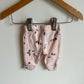 Newborn Strawberry Floral Leggings / 0m