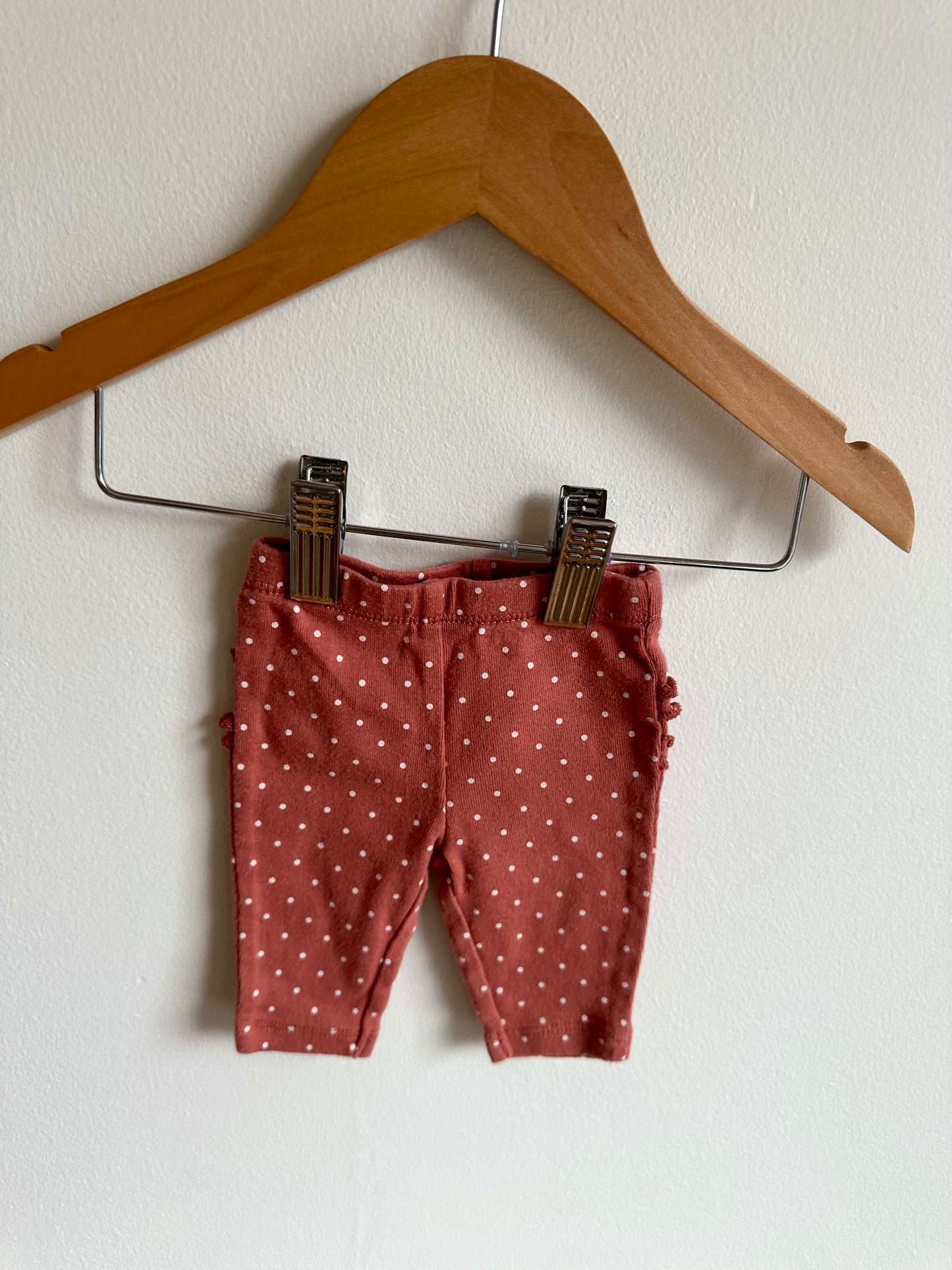 Newborn Polka Dot Leggings / 0m